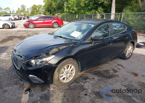 2016 Mazda Mazda3 I Sport from USA, damaged, VIN JM1BM1U72G1313680